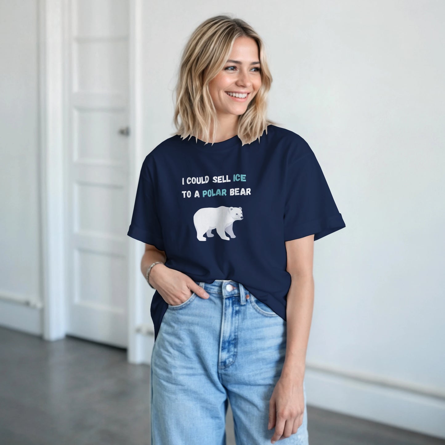 I could sell ice to a polar bear - T-shirt