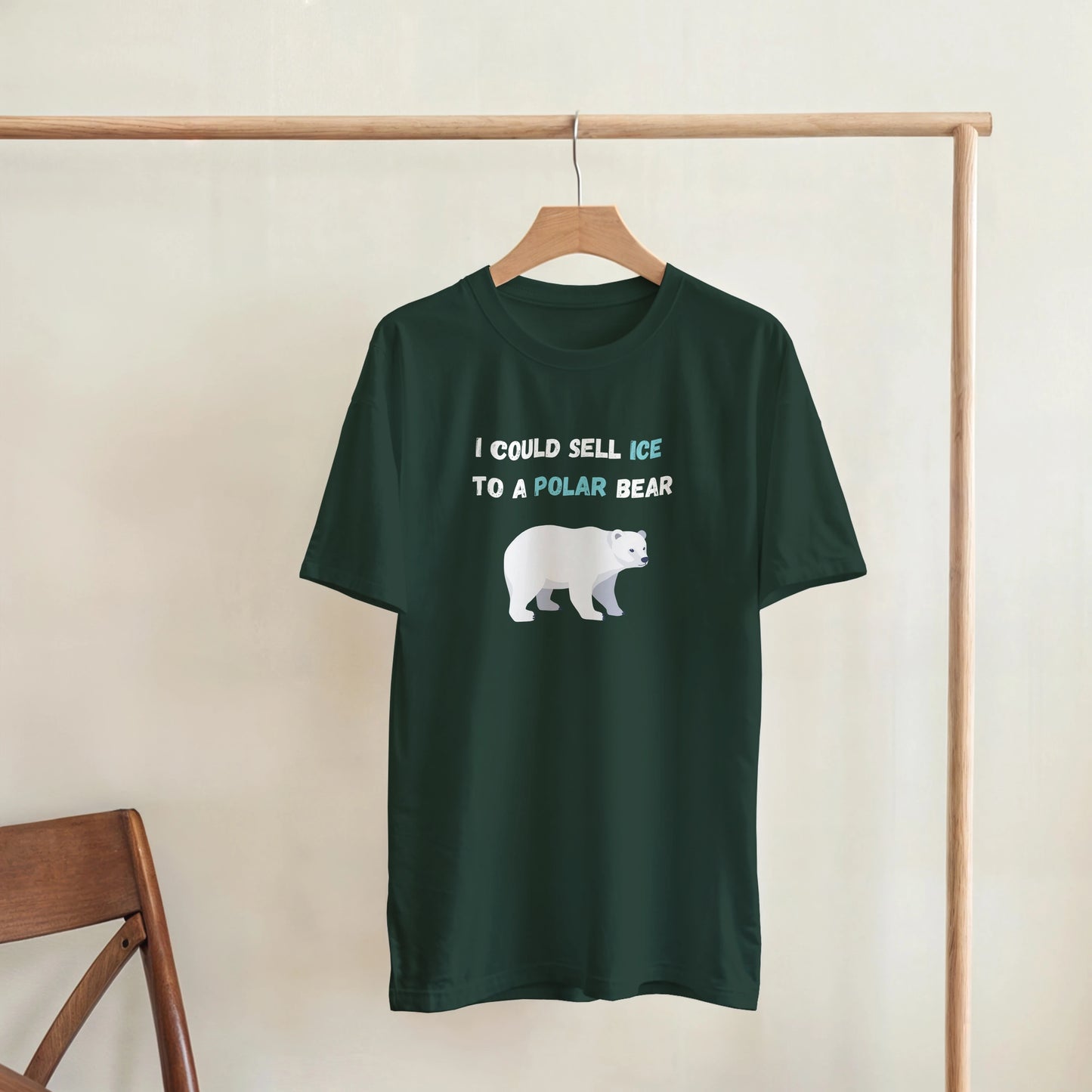 I could sell ice to a polar bear - T-shirt